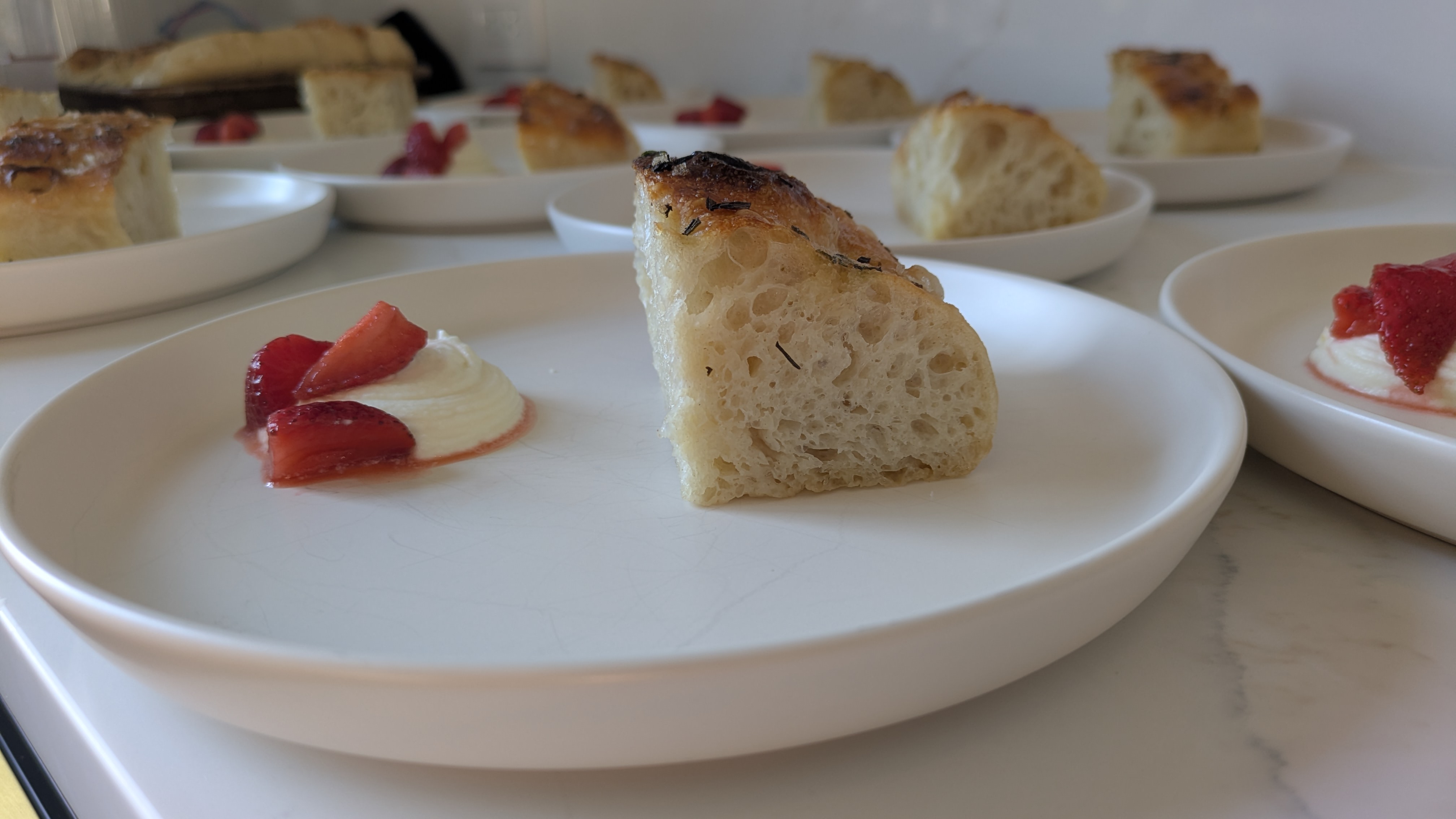 Close-up of a seasonal plated dish